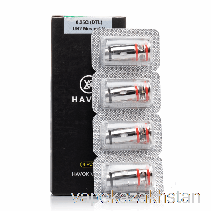 Vape Smoke Uwell HAVOK Replacement Coils 0.25ohm UN2 Meshed-H Coils